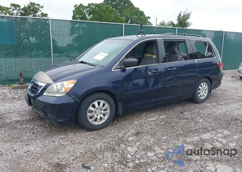 2008 Honda Odyssey Ex z USA, uszkodzony, nr VIN 5FNRL38478B106546